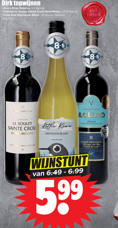  witte wijn rode 8 99 2017 topwijnen rioja reserva spanje le sainte croix haut frankrijk little kiwi sauvignon blanc zeeland fles hamersma vinos chive expression marlborough new zealand vino tinto bed wine xx family vineyards house wines estate bottled 