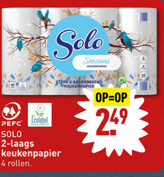  2 3 4 ecolabel solo seasons keukenpapier absorberend rollen bollen 