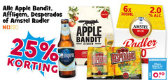  amstel desperados apple bandit affligem appelcider speciaalbieren radler bier 25 30 nix18 cider 6x 300ml 2.0 juice original belgisch wit flesje 