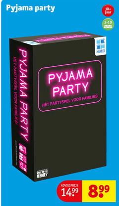  pyjama party partyspel families you megableu 10 jaar 