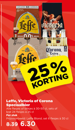  corona leffe speciaalbieren blikjes bier 6 24 25 30 sans alcohol 0.0 alcoholvrij anno victoria brune bruin effe nuances clou speciaalbier krat stuk blond 