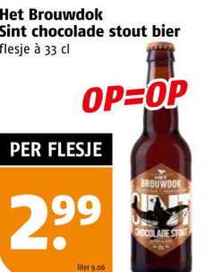  speciaalbieren 33 99 sint chocolade stout bier flesje liter 