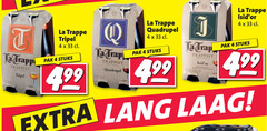  la trappe speciaalbieren 4 33 trappen trappist tripel pak stuks trap quadrupel isidor lang laag 