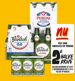  peroni grolsch speciaalbieren blikjes bier 2 4 6 italiana originale rom nastro azzurro bottles pilsner 00 gold award 6x meesterschap alcoholvrij 0.0 peter kuyper fris b premium afdronk pils halve zachte drone frissend 