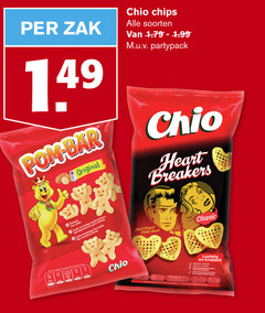  chio zoutjes zak pom bar original chips soorten partypack heart breakers tender sand and sans shaped pit back classic luchtig krokant 