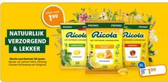  natuurlijk verzorgend ricola lemon mint honing citroen echinacea original suikerpot train zwitserse alpenkruiden homing stuk 