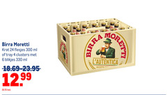  birra moretti krat bier 4 6 24 300 330 ml tray blikjes ricetta 