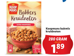  mans bakkers kruidnoten knapperig koopmans bakmix 