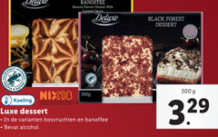  18 25 500 banoffee banana flavour dessert with caramel sauce black forest people nature koeling nix18 jaar luxe bosvruchten alcohol 