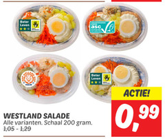  200 beter leven holland westland salade schaal 1 99 