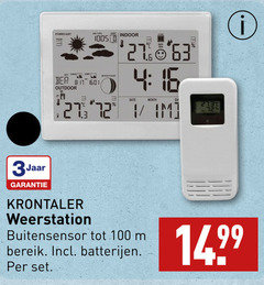  3 4 16 27 100 mb indoor outdoor phase date da 3jaar weerstation buitensensor bereik batterijen 