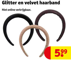  glitter velvet haarband online 