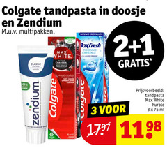  1 2 3 100 colgate tandpasta doosje zendium multipakken classic white active charcoal bling oppervlakte vlekken nieuwe kristallen cooling crystals langer 00 purple ml 