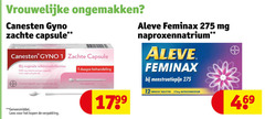  1 12 500 vrouwelijke ongemakken canesten zachte capsule vaginale mg clotrimazol vaginaal gebruik gebraden geneesmiddel lees aleve feminax naproxennatrium menstruatiepijn omhulde tabletten bayer 46 