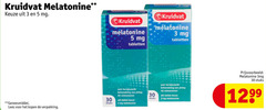  3 5 30 kruidvat melatonine mg tabletten tablet geneesmiddel stuks lees jetlag 