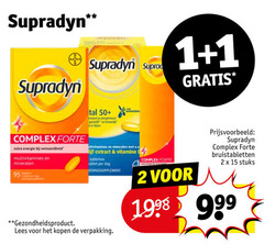  1 2 15 1998 supradyn 50 complex forte energie multivitamines mineralen gezondheidsproduct vitamines extract vitamine tablettes tablet dag voedingssupplement lees bruistabletten stuks 