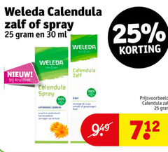  25 30 100 weleda calendula zalf spray ml since kruidvat uitwendig gebruik ondersteunt herstellend vermogen huid ruwe schrale gesprongen 