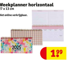  13 27 weekplanner horizontaal cm online 