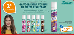  2 25 200 2e halve assortiment batiste droogshampoo volume resultaat haar weer fris aanvoelen blush cherry original wing sec fresh sporten dark hair instant refresh ml combinatie combinaties vermeld 