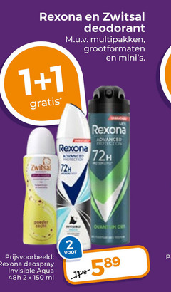  1 2 17 150 rexona zwitsal deodorant multipakken grootformaten advanced protection 72h min powder deospray invisible aqua ml 