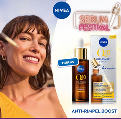  nivea serum festival q10 anti rimpel expert 4x wrinkle dual action dubbele werking diepe rimpels 2. nieuwe technologie wetenschappelijk bewezen boost 