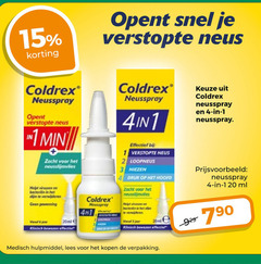  1 2 3 4 15 20 opent verstopte neus coldrex neusspray 4in1 min zacht ht 20ml nespresso effectief loopneus niezen druk hoofd medisch hulpmiddel lees ml 