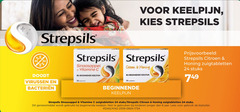  6 24 keelpijn strepsils sinaasappel citroen honing vitamine virussen bacterieen zuigtabletten stuks geneesmiddel gebruiken kinderen jaar lees gebruik bijsluiter 