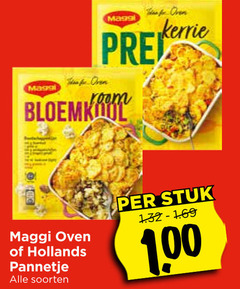  for oven maggi kerrie room hollands pannetje soorten stuk 