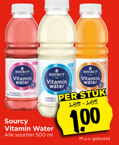  100 500 sourcy vitamin water lychee soorten ml stuk gekoeld 