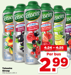  60 teisseire depuis zero iced tea peach cassis blackcurrant parfum flavour grenadine fraise framboise strawberry raspberry citron lemon lime fruits des forest sans sucres sugar siroop bussen bus 