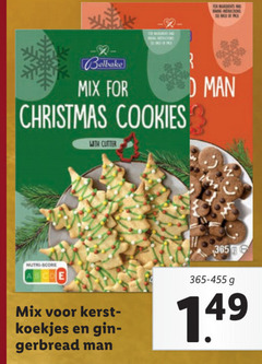  for and bang back pace belbake mix christmas with cutter man nutri score kerst koekjes 