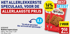  2 16 600 2106 speculaas bakkersspeculaas stuk oktober specerijen speculaasje 3 100g best getest bakkers koek koel 