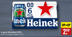  heineken 0.0 blikjes bier 6 33 pack ergens 