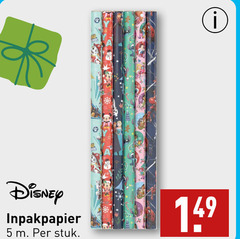  5 8 disney inpakpapier stuk 