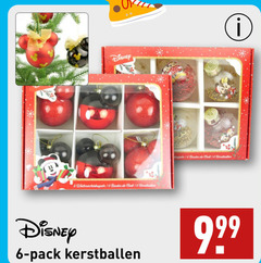  6 16 disney 00 boules noel pack kerstballen 