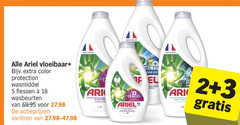  2 3 5 18 france ariel vloeibaar color protection wasmiddel flessen wasbeurten varieeren des les yan acti longue fraicheur co 