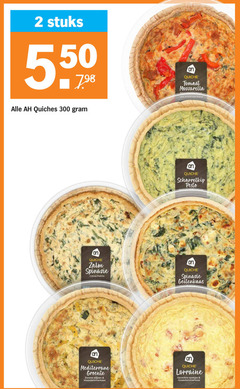  2 300 stuks quiches quiche tomaat mozzarella scharrelkip pesto zalm spinazie fraiche geitenkaas mediterrane groente zwarte olijven lorraine gerookte spekjes 