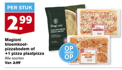  stuk bloemkool pizzabodem pizza crush you 1 soorten 3.99 gerookte pikante salami margherita 