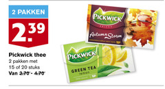  pickwick thee 2 15 20 100 200 pakken stuks spices autumn storm cinnamon apple taste green tea lemon natural 