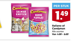  salmiak knotsen candyman manna plofrijst gepofte rijst wolk gekleurd dagje stuk italiano soorten 