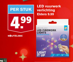  stuk soundlogic led vuurwerk verlichting elders firework lights sound light it up 