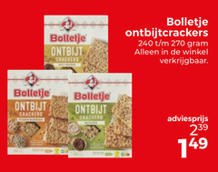  240 bolletje ontbijt ontbijtcrackers crackers 