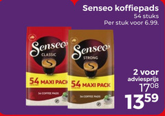  douwe egberts senseo koffiepads 2 stuks stuk maxi pack pads 