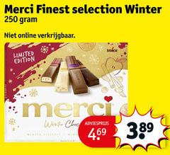  250 merci finest selection winter online limited edition storck choc 