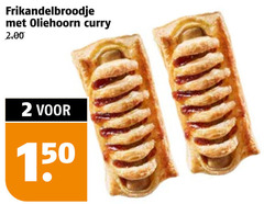  2 150 frikandelbroodje oliehoorn curry 