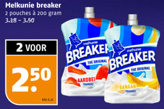  2 200 250 melkunie breaker pouches kilo original aardbei yoghurt banaan 