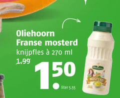  150 oliehoorn franse mosterd ml liter 