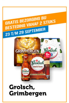  grolsch grimbergen speciaalbieren 2 23 besteding stuks herfstbok 6x 