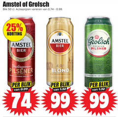  grolsch amstel blikjes bier 25 50 99 blik varieeren bieren stel traditiegetrouw pilsener volmout vakmanschap meesterschap premium pilsner blond milde natuurlijke verfrissend zachte 