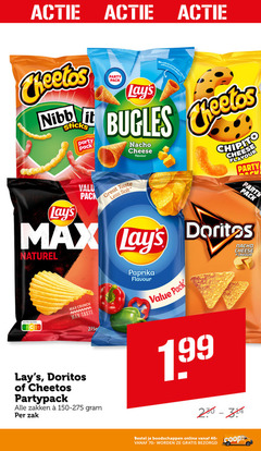  cheetos party pack it artificial without preservatives nibb bugles sticks nacho cheese flavour colours chipito taste less salt lays doritos naturel paprika nutri score crunch partypack zakken zak online 40- 